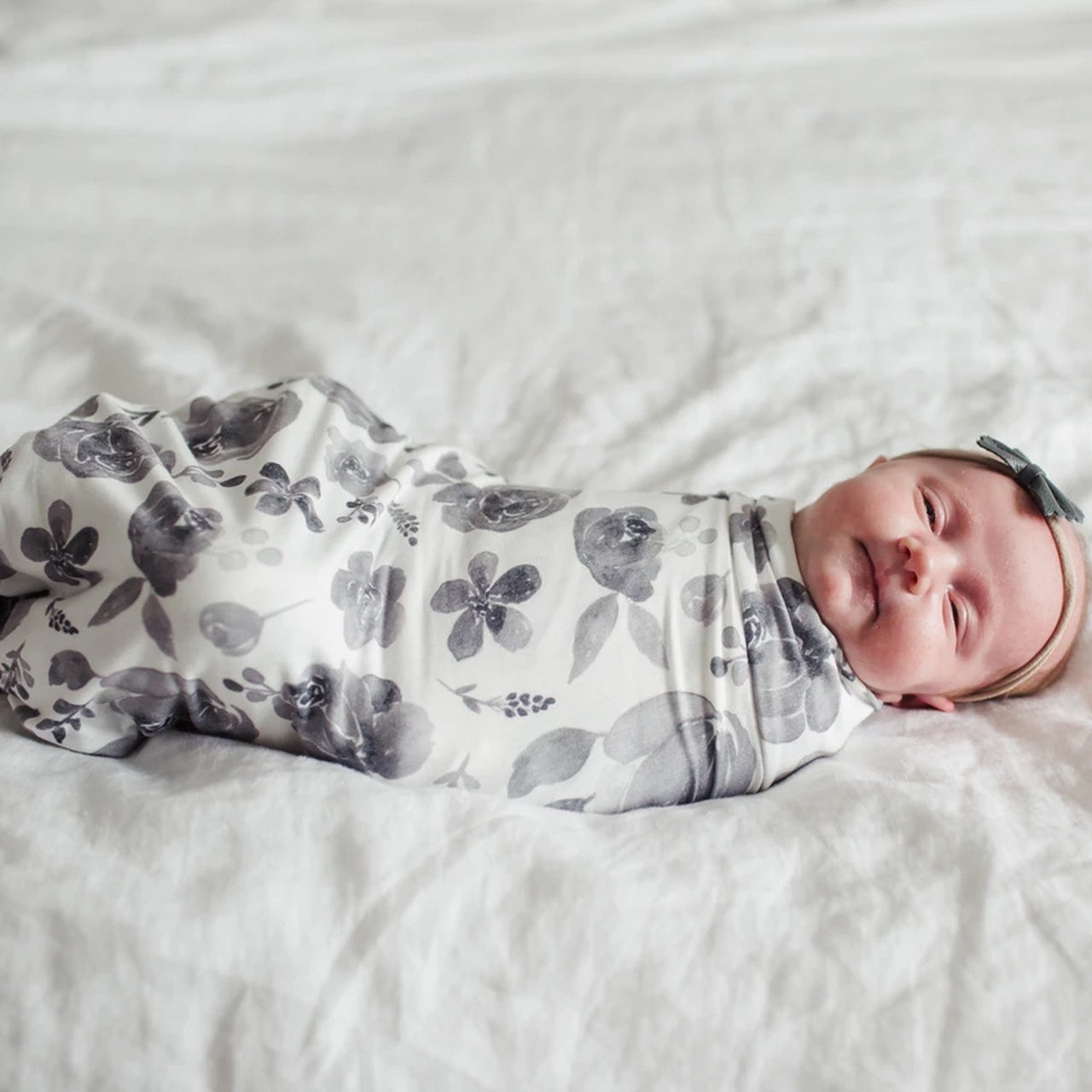 Copper Pearl Knit Swaddle Blanket - Rowan