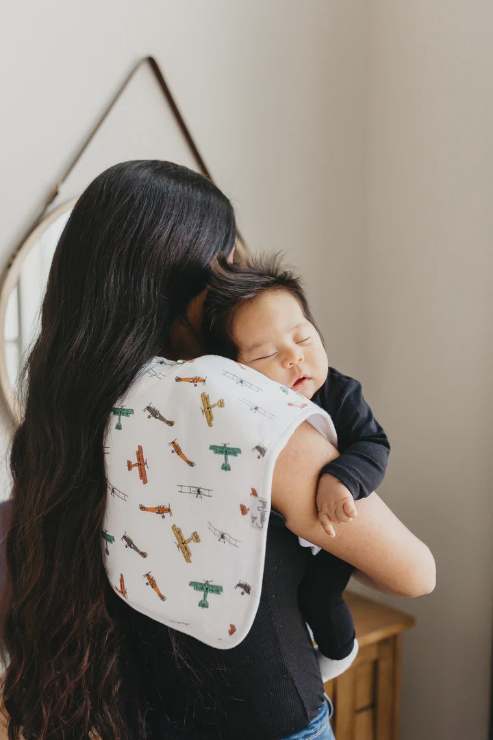 Copper Pearl Burp Cloth Set - Ace