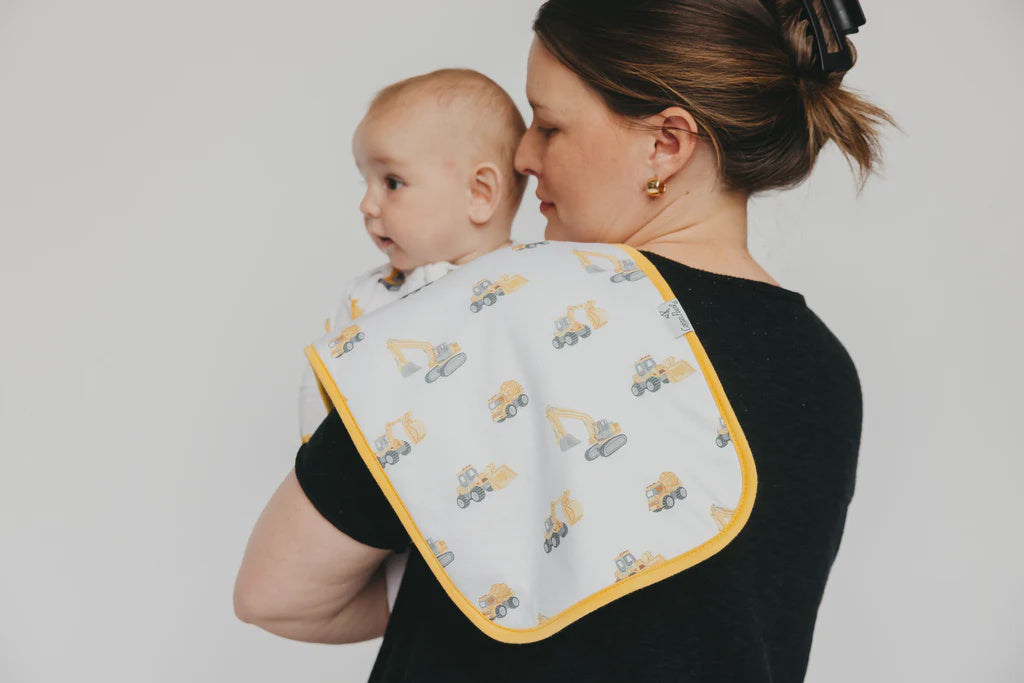 Copper Pearl Burp Cloth Set - Dozer