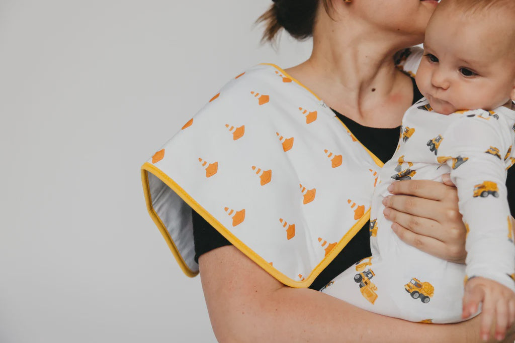 Copper Pearl Burp Cloth Set - Dozer