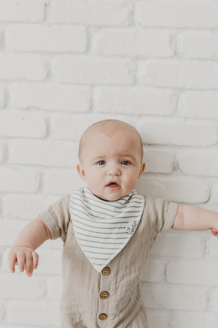 Copper Pearl Bandana Bib Set - Ace