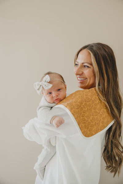 Copper Pearl Burp Cloth Set - Eden