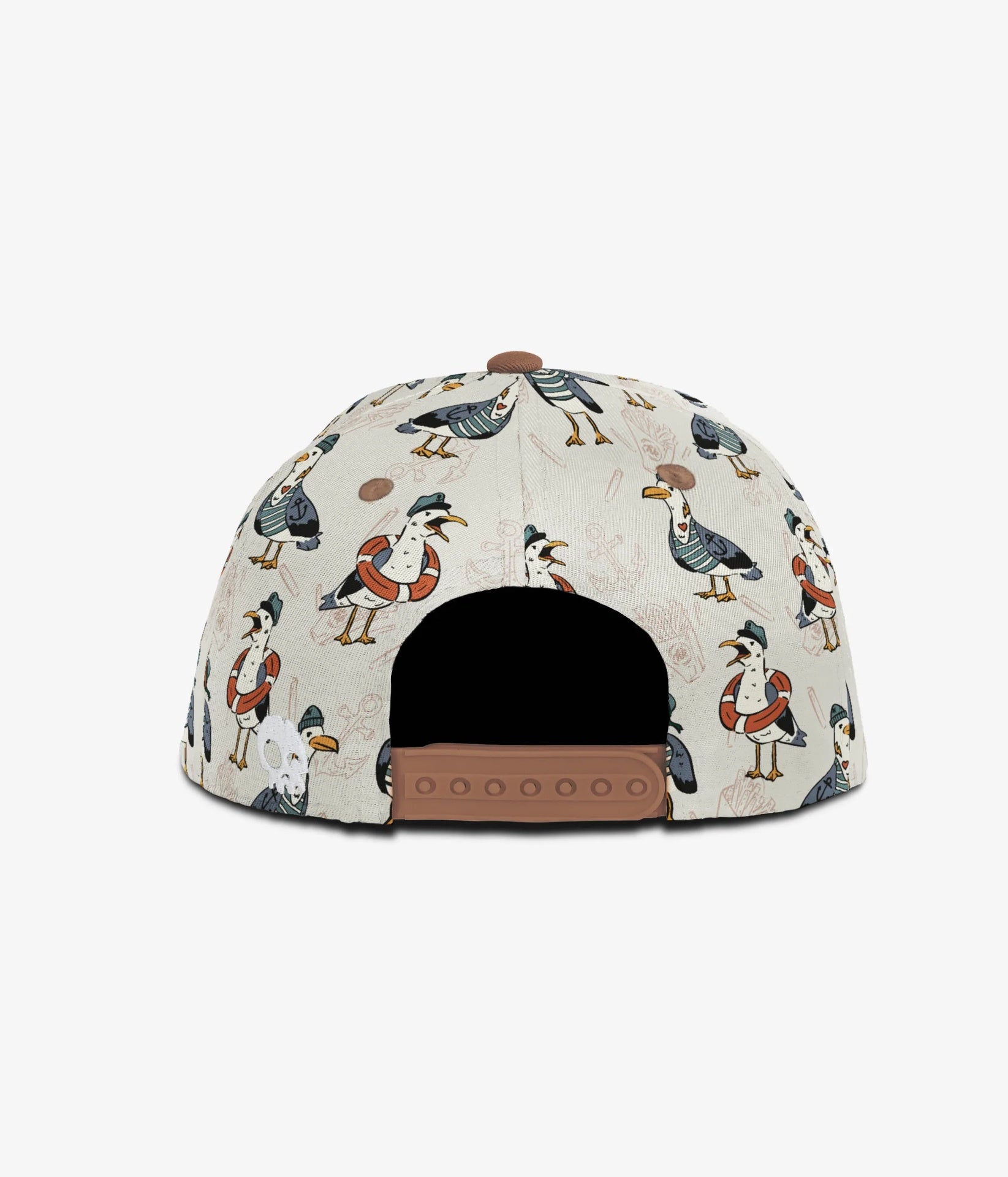 Headster Captain Seagull Snapback - White Sand