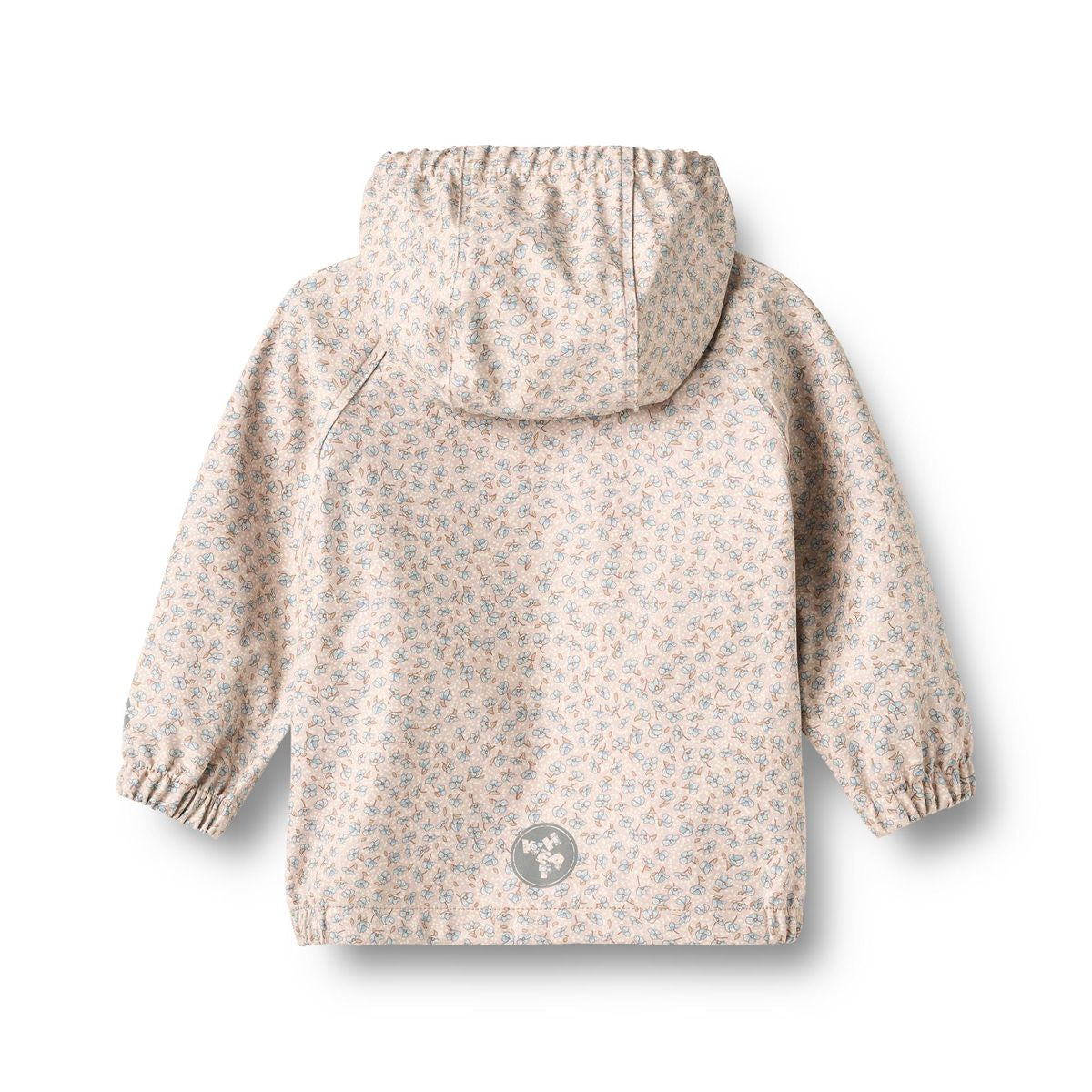 Wheat Rainwear Chardy Jacket Lilac Blue Flowers
