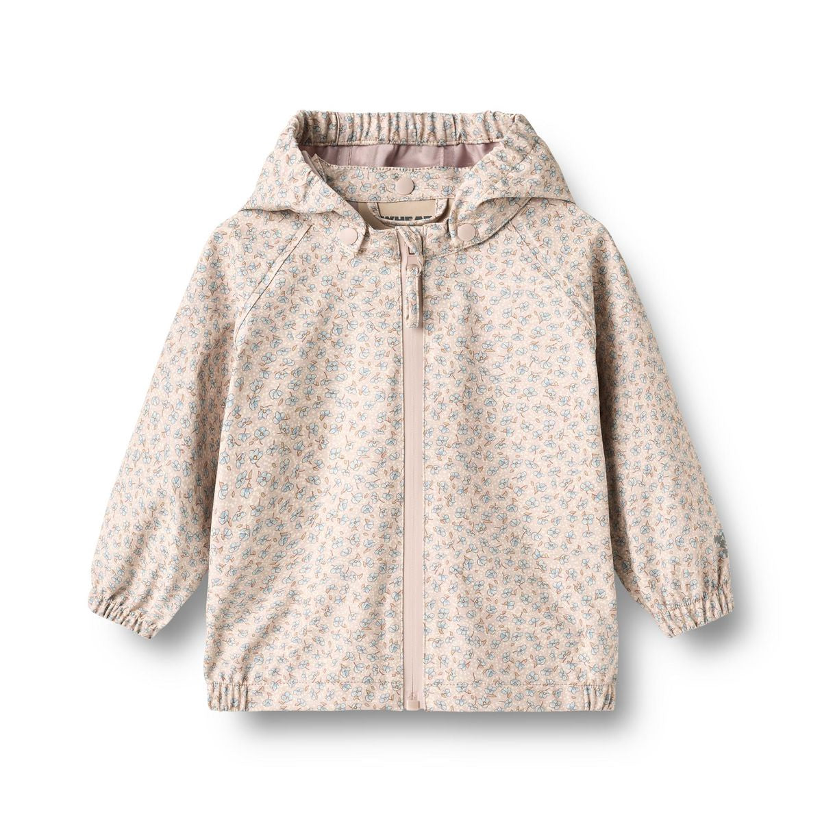 Wheat Rainwear Chardy Jacket Lilac Blue Flowers