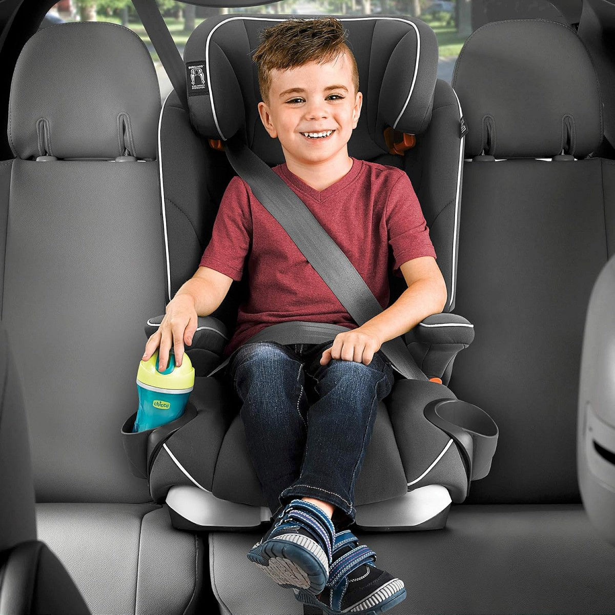 Chicco MyFit Harness + Booster - Notte/Black & Grey