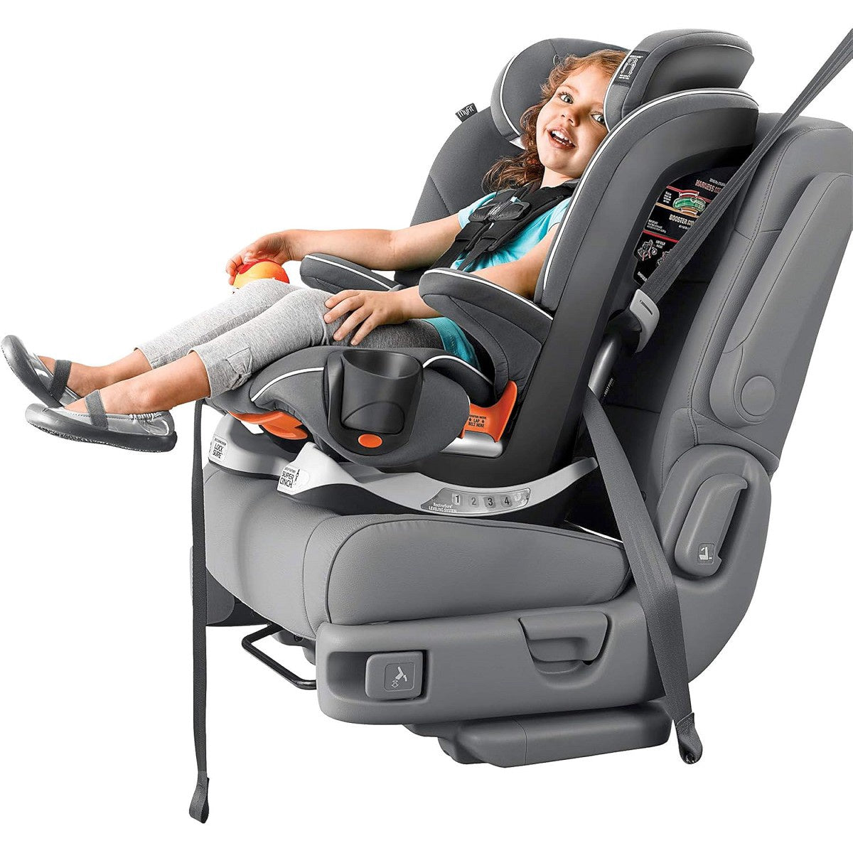 Chicco MyFit Harness + Booster - Notte/Black & Grey