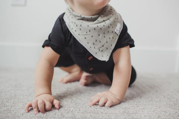 Copper Pearl Bandana Bib Set - Alta