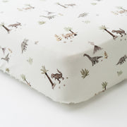 Bamboo Crib Sheet - Dinoland