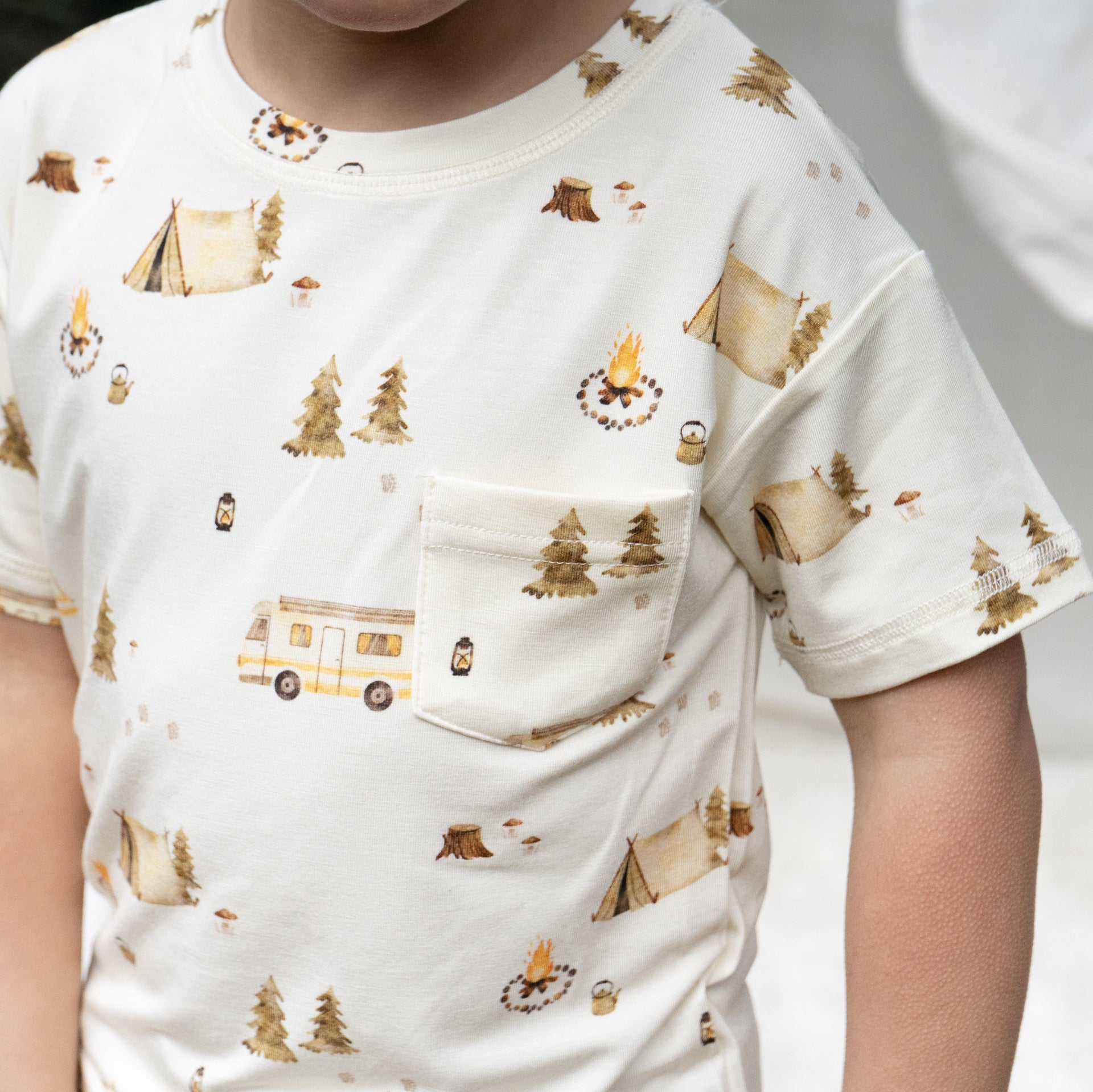 S/S Pocket Tee - Day Camp