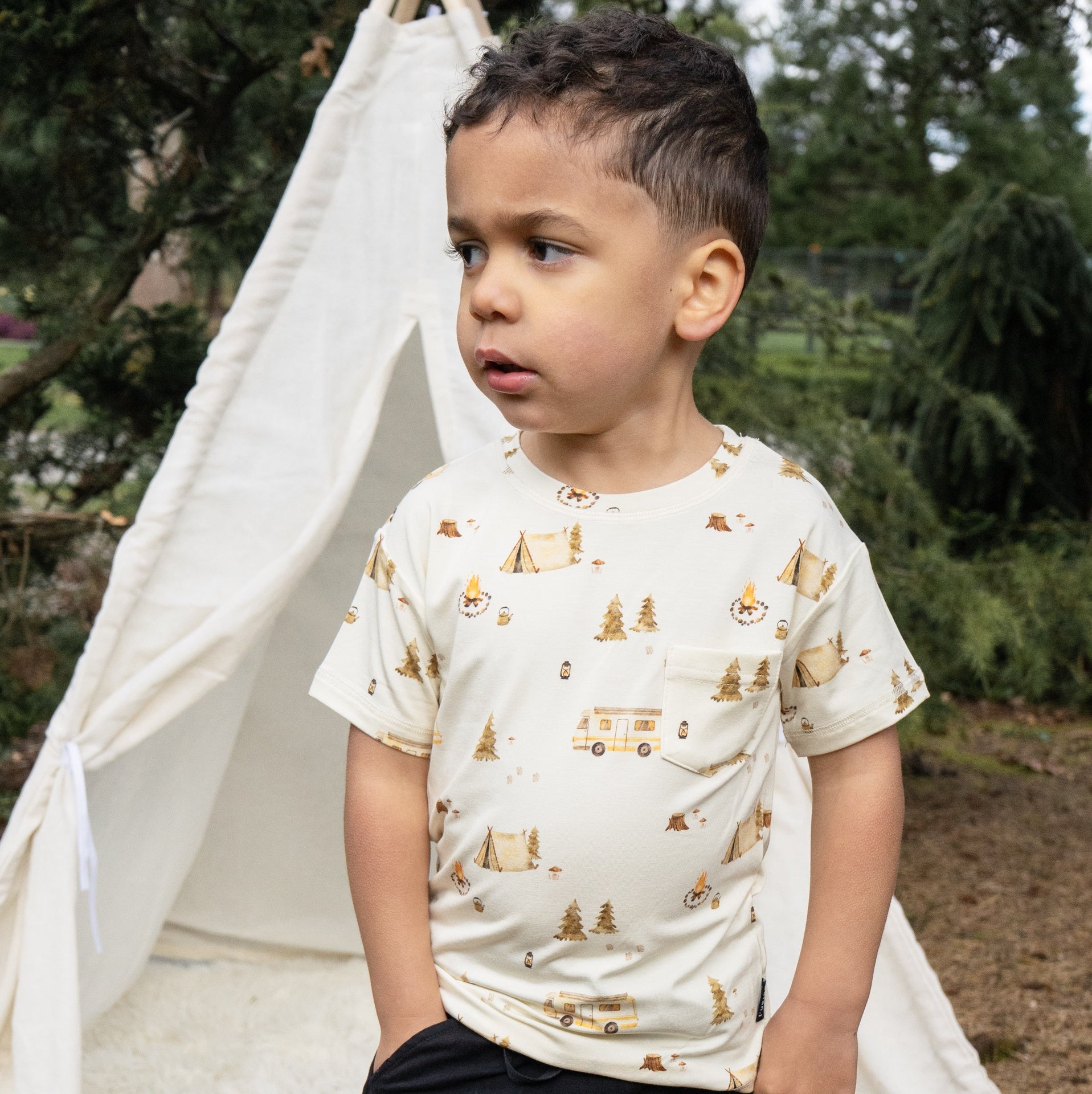 S/S Pocket Tee - Day Camp