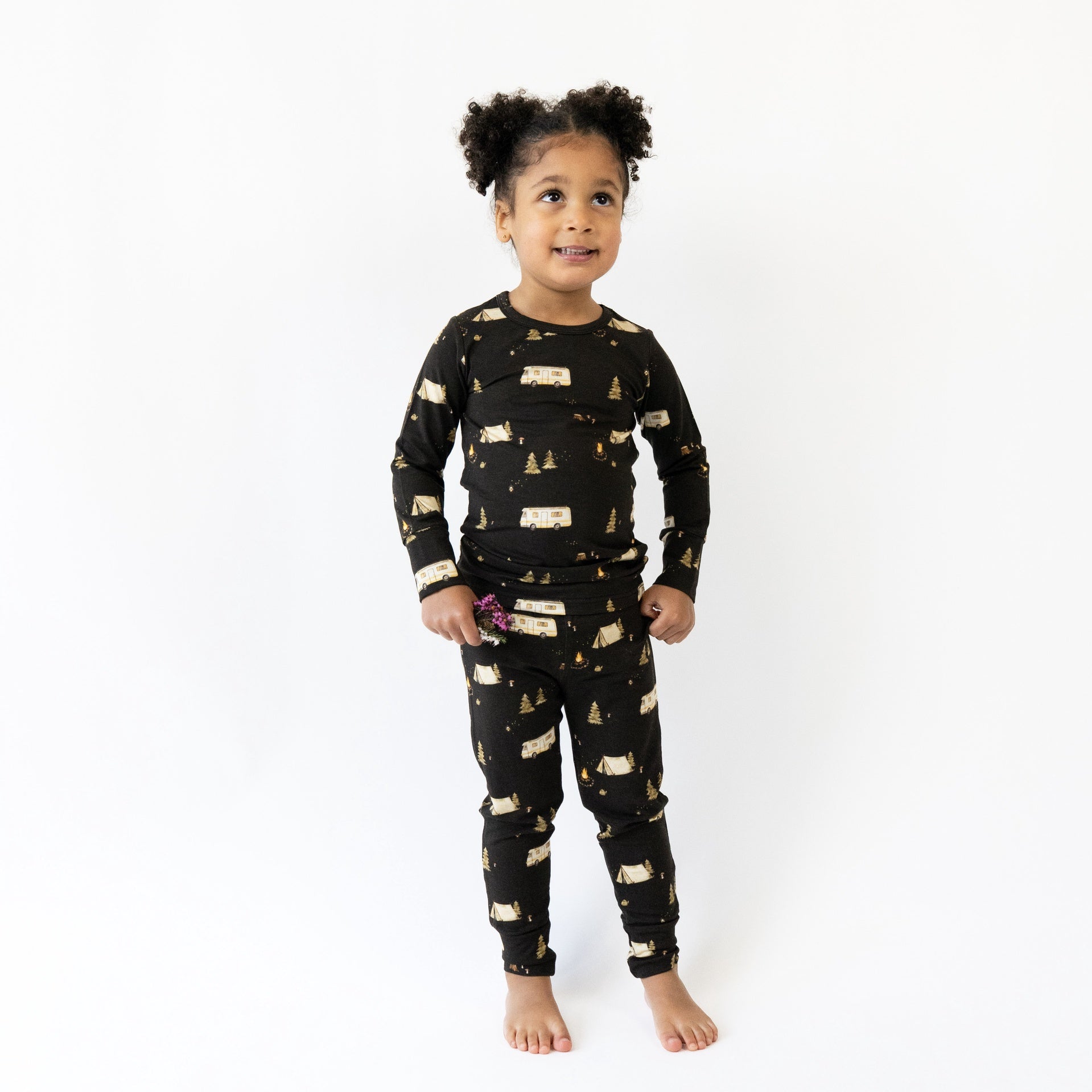 L/S PJ Set - Night Camp