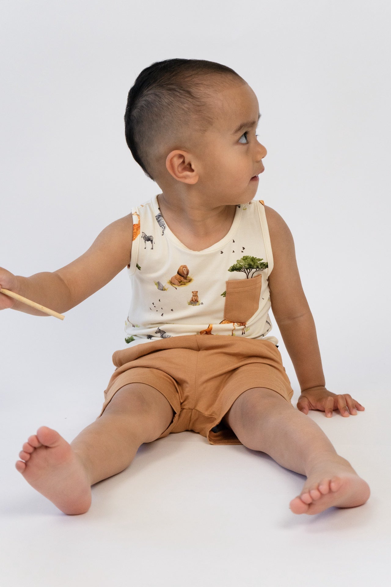 Pocket Tank Top - Safari (w/ Desert Pocket)