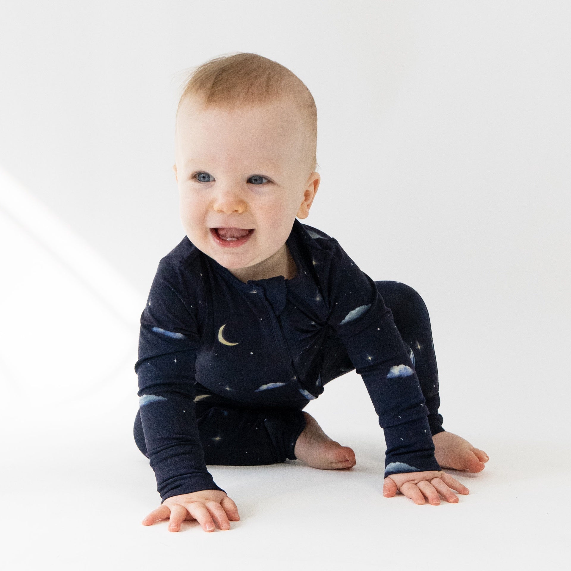 Footless Sleeper with Fold-over Cuffs - Sweet Dreams