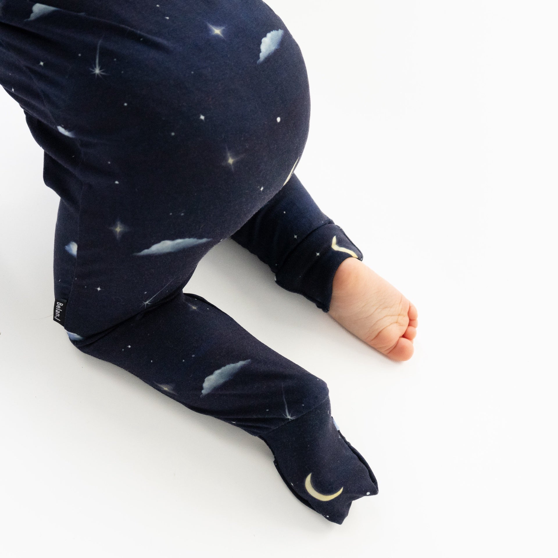 Footless Sleeper with Fold-over Cuffs - Sweet Dreams