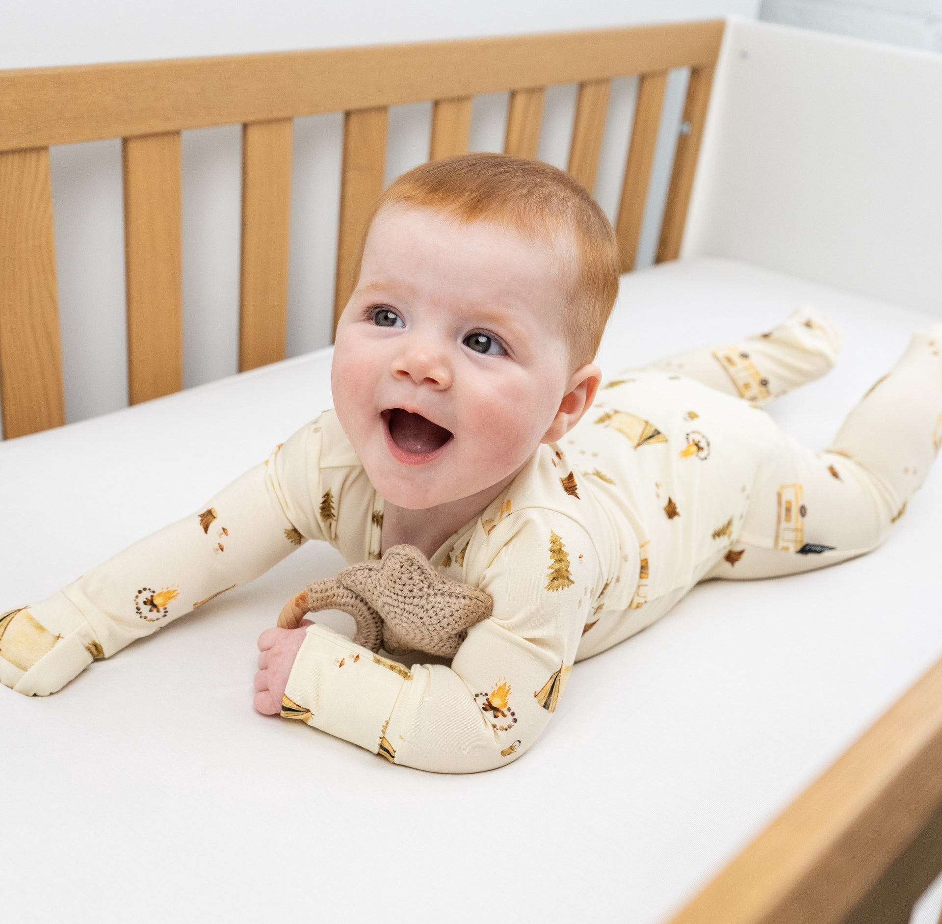 Footed Zipper Sleeper - Day Camp