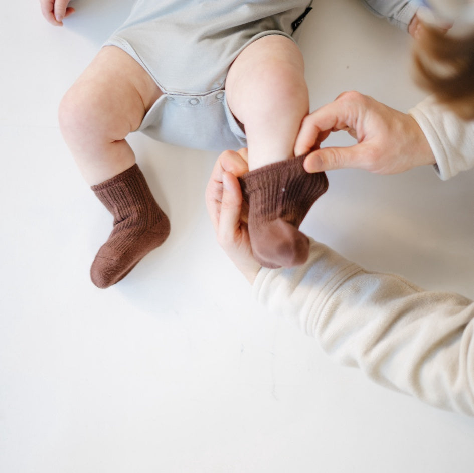 Belan J All Season Socks 3pk - Coffee/Grey/Beige