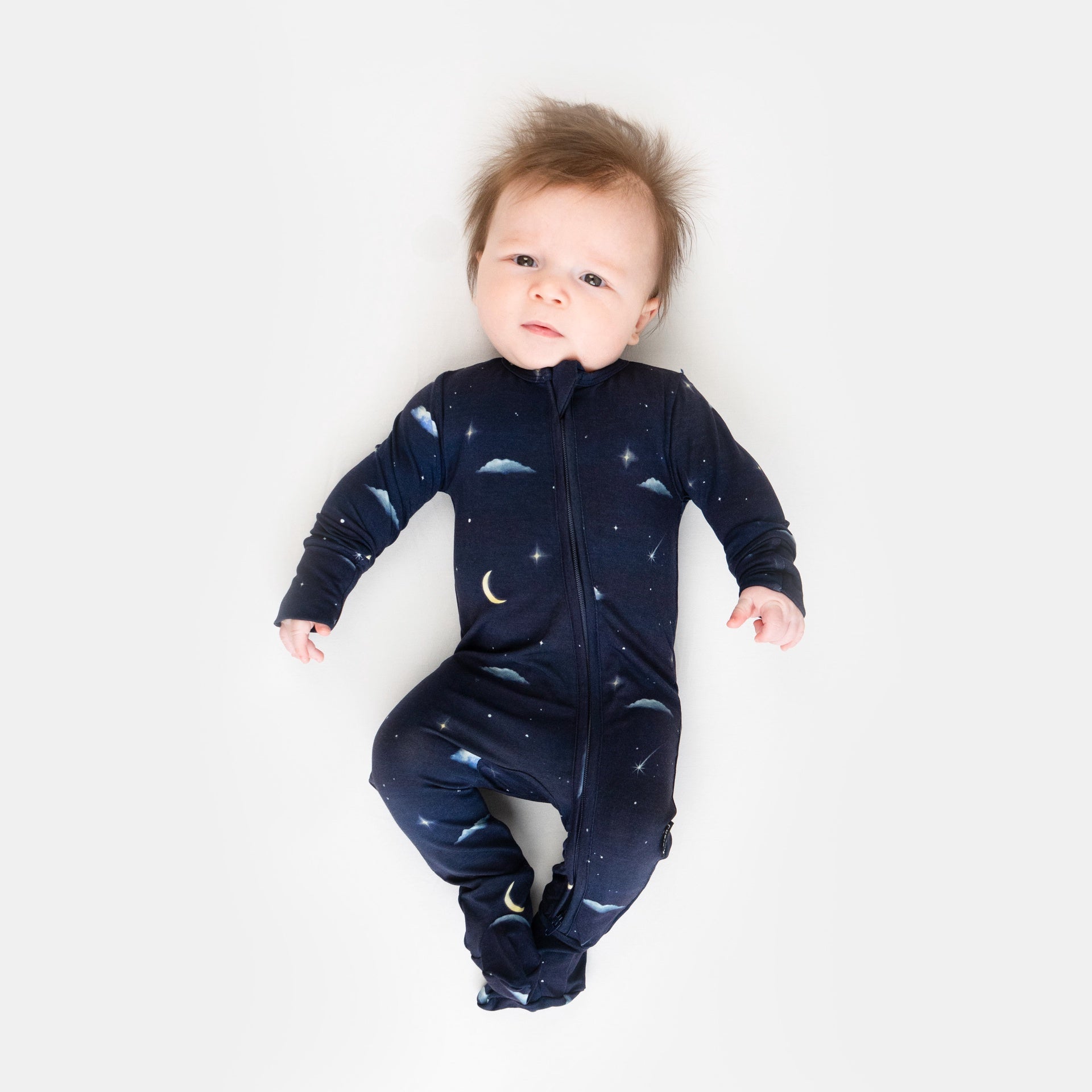 Footed Zipper Sleeper - Sweet Dreams