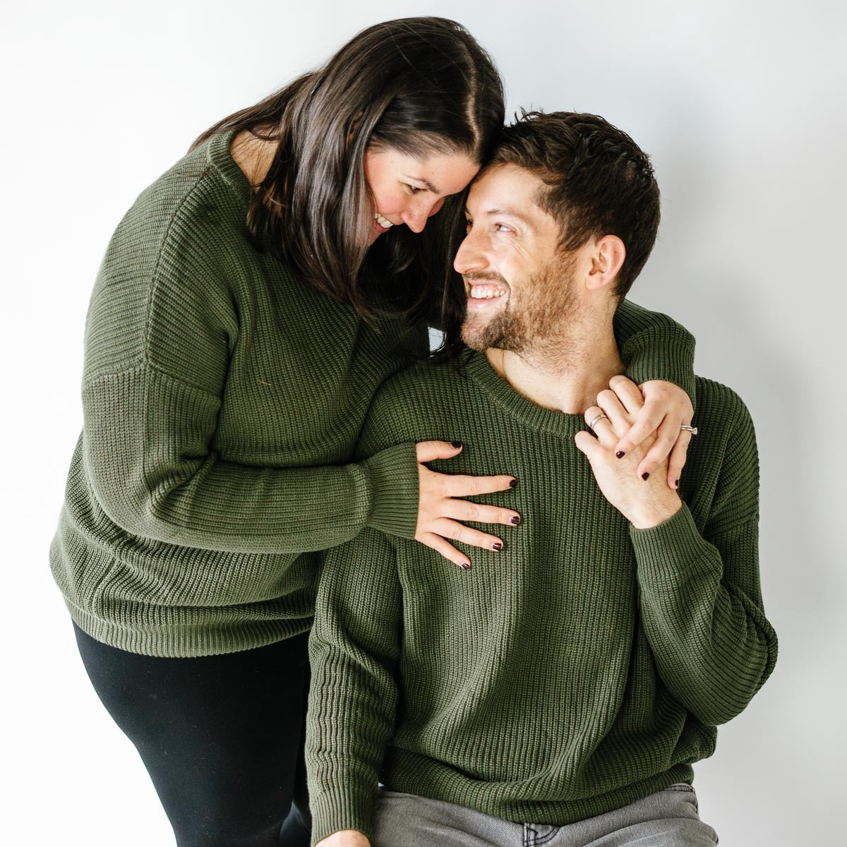 Belan.J Adult Knit Sweater - Cypress