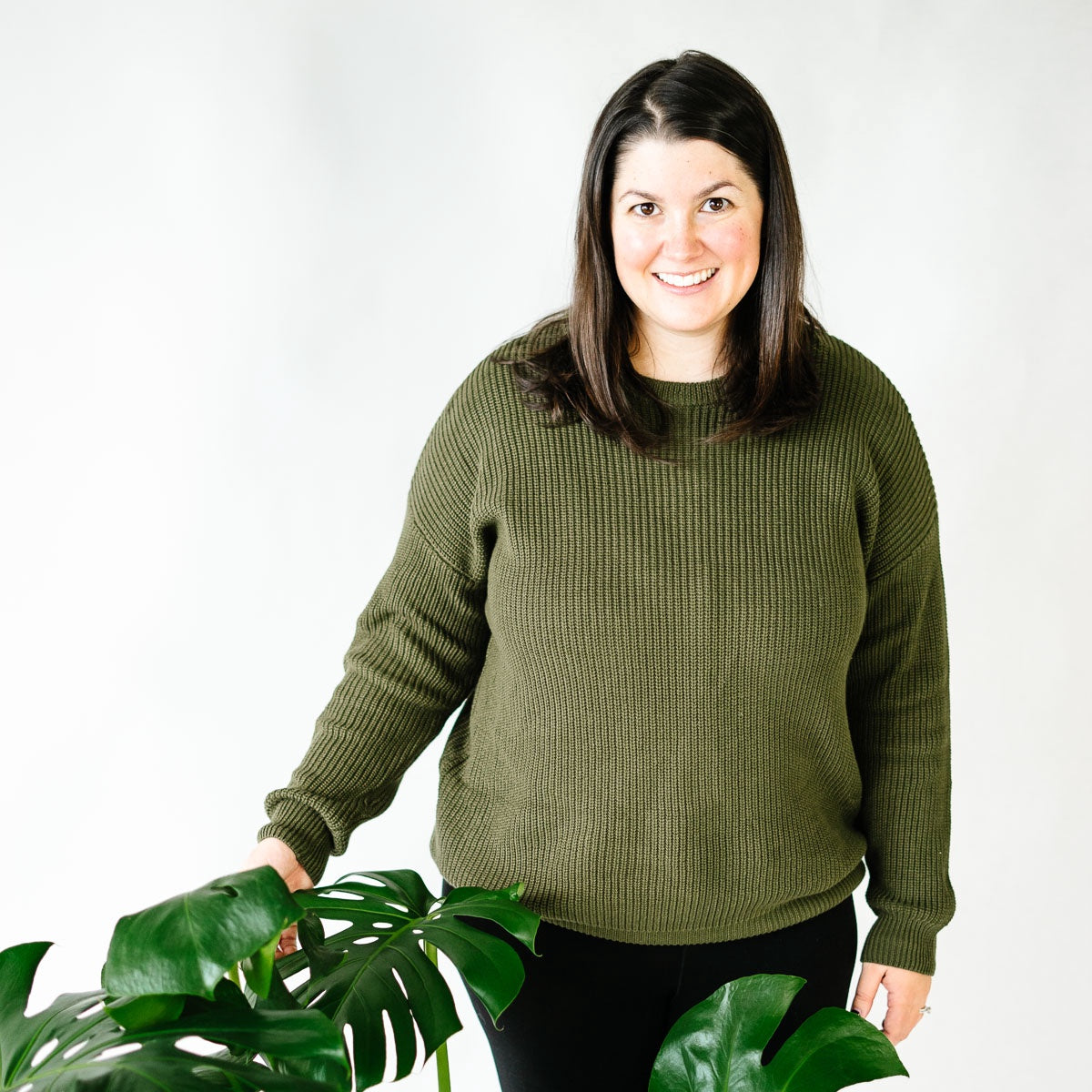 Belan.J Adult Knit Sweater - Cypress