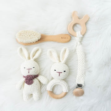 Active Baby Handmade Gift Set - Bunny
