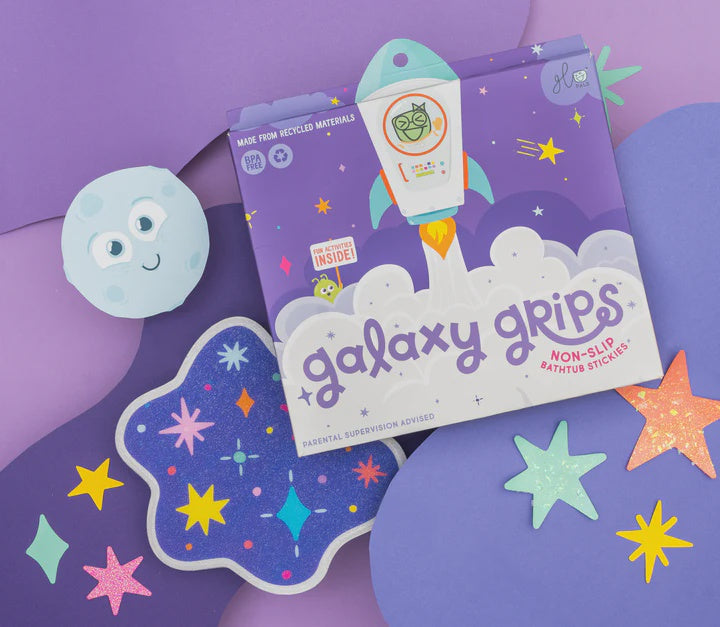 Glo Pals Bath Grips - Galaxy Grips