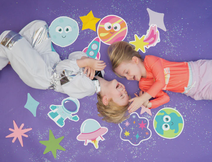 Glo Pals Bath Grips - Galaxy Grips