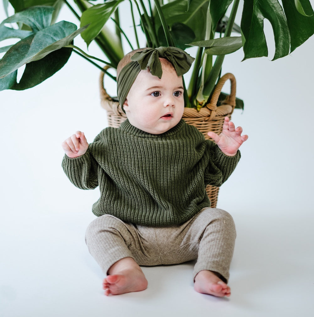 Belan.J Kids Knit Sweater - Cypress