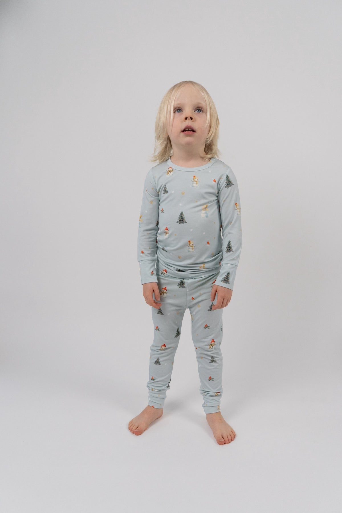 L/S PJ Set - Snowmen