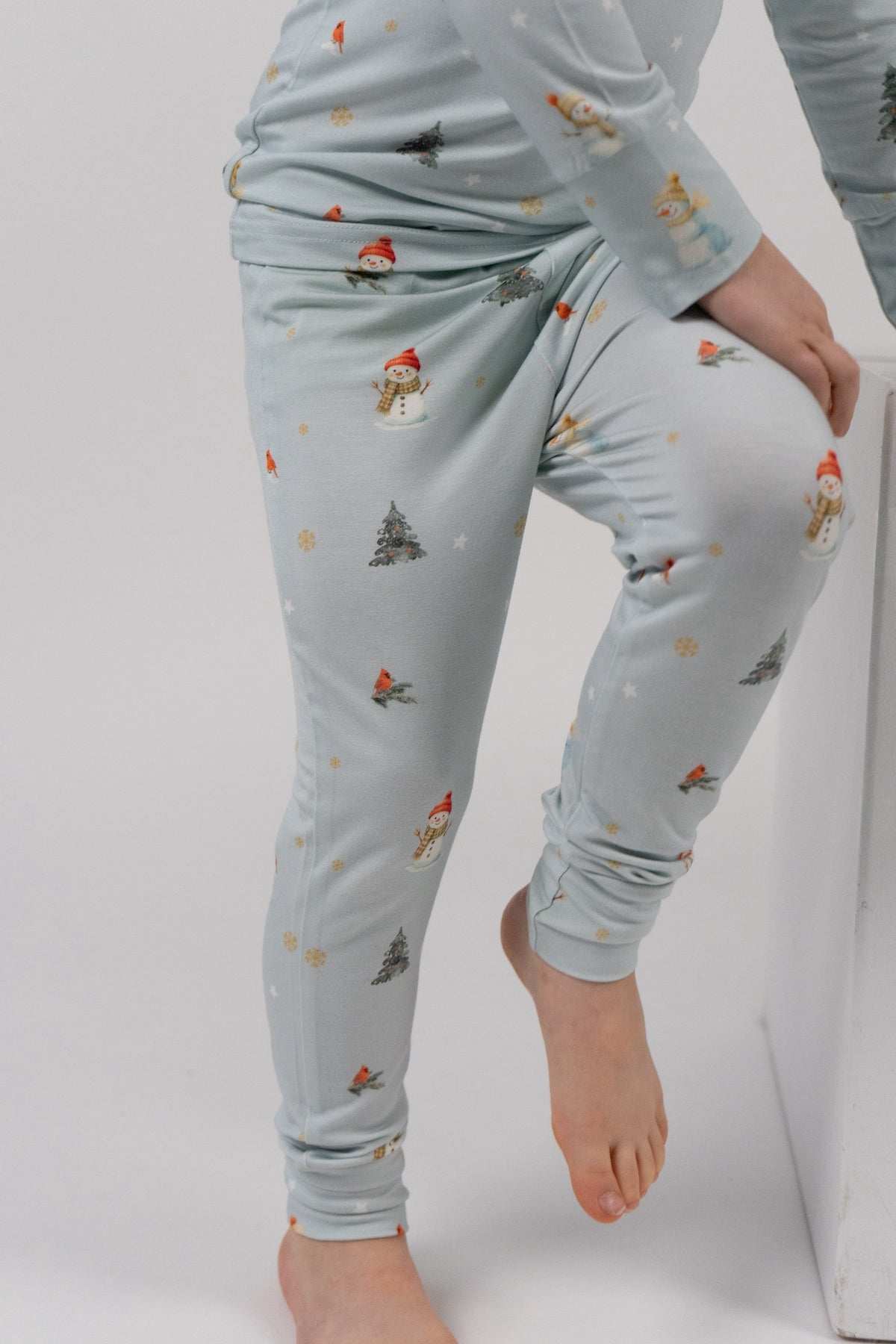 L/S PJ Set - Snowmen