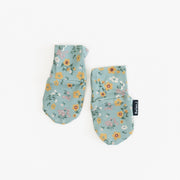 Non-Scratch Mittens - Vintage Garden