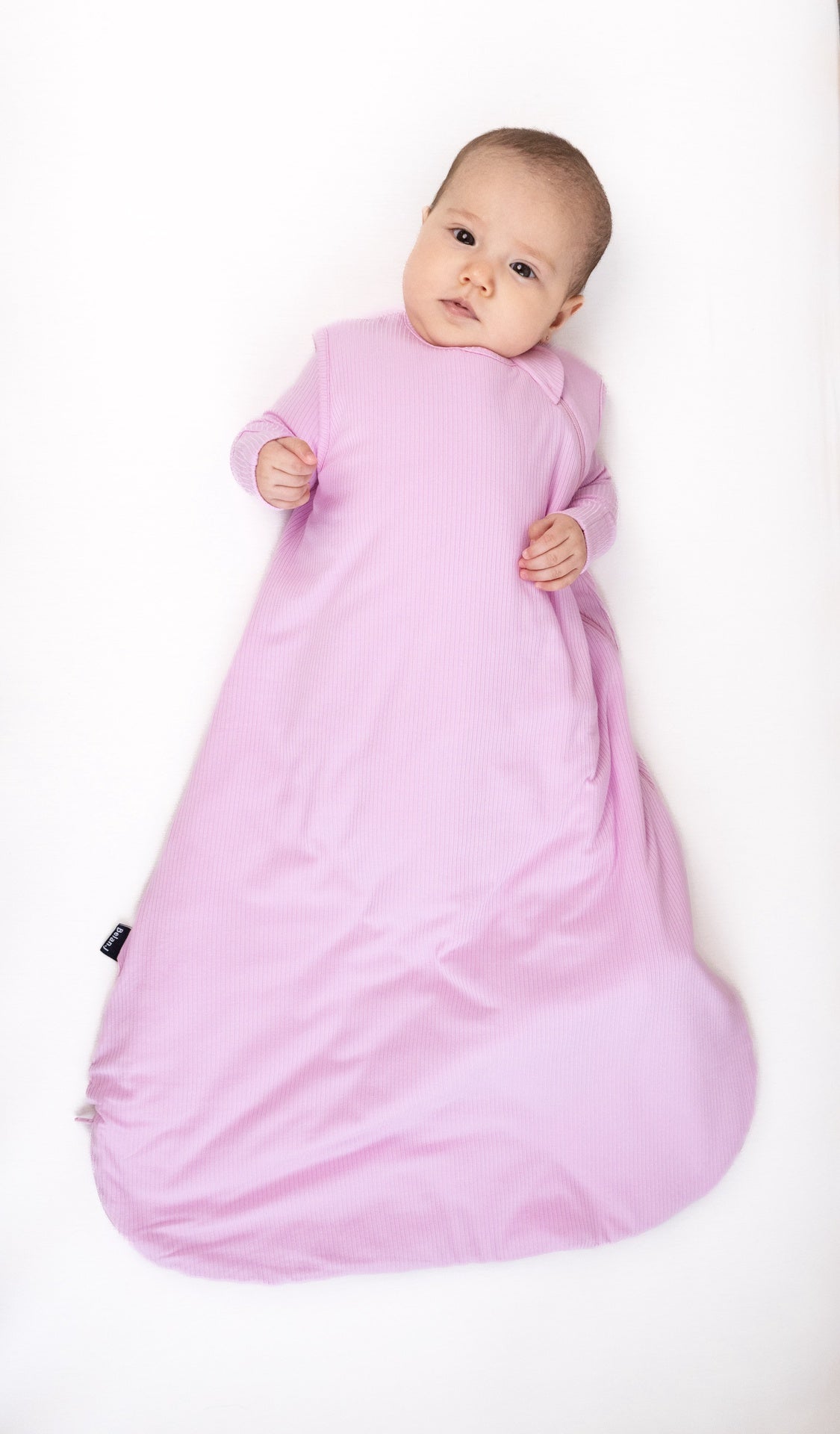 0.5 TOG Ribbed Bamboo Sleep Sack - Pastel Orchid