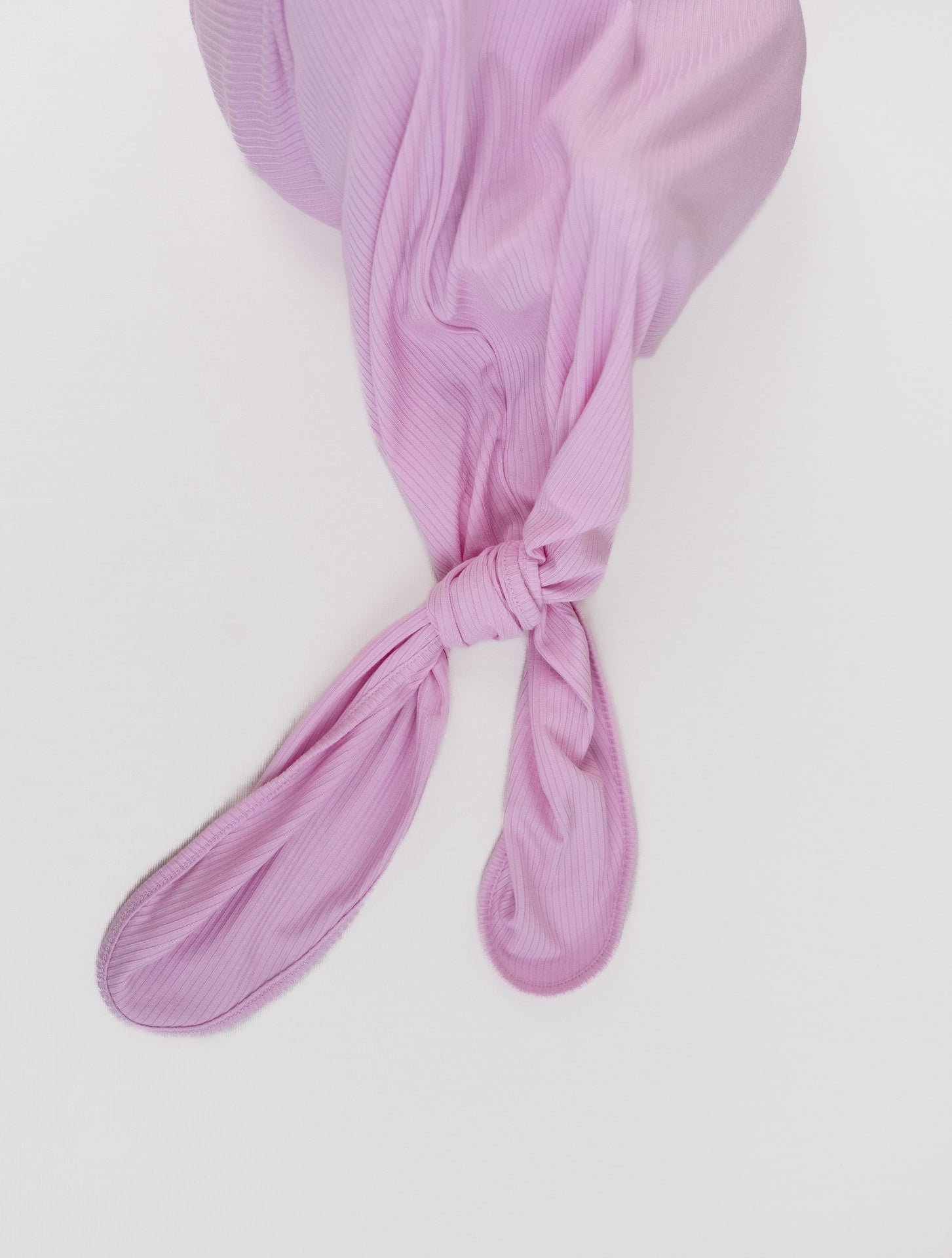Ribbed Bamboo Sleep Gown - Pastel Orchid