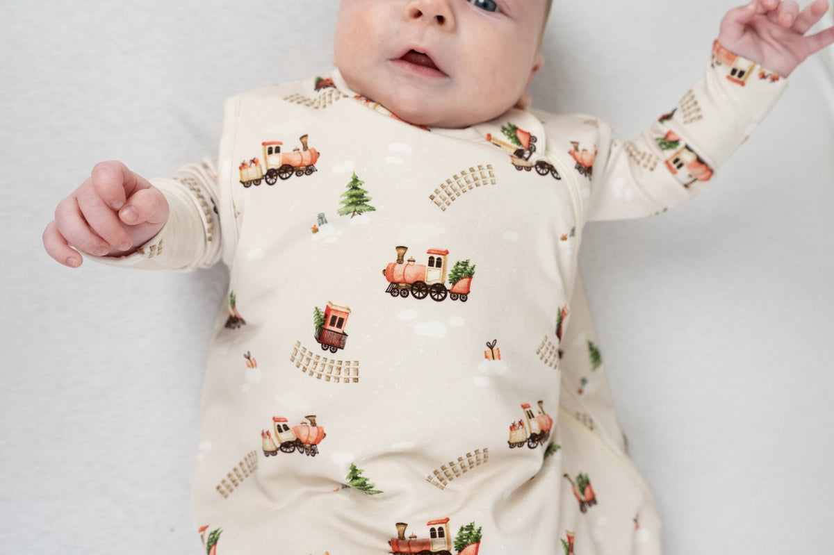 1.0 TOG Sleep Sack - Christmas Train