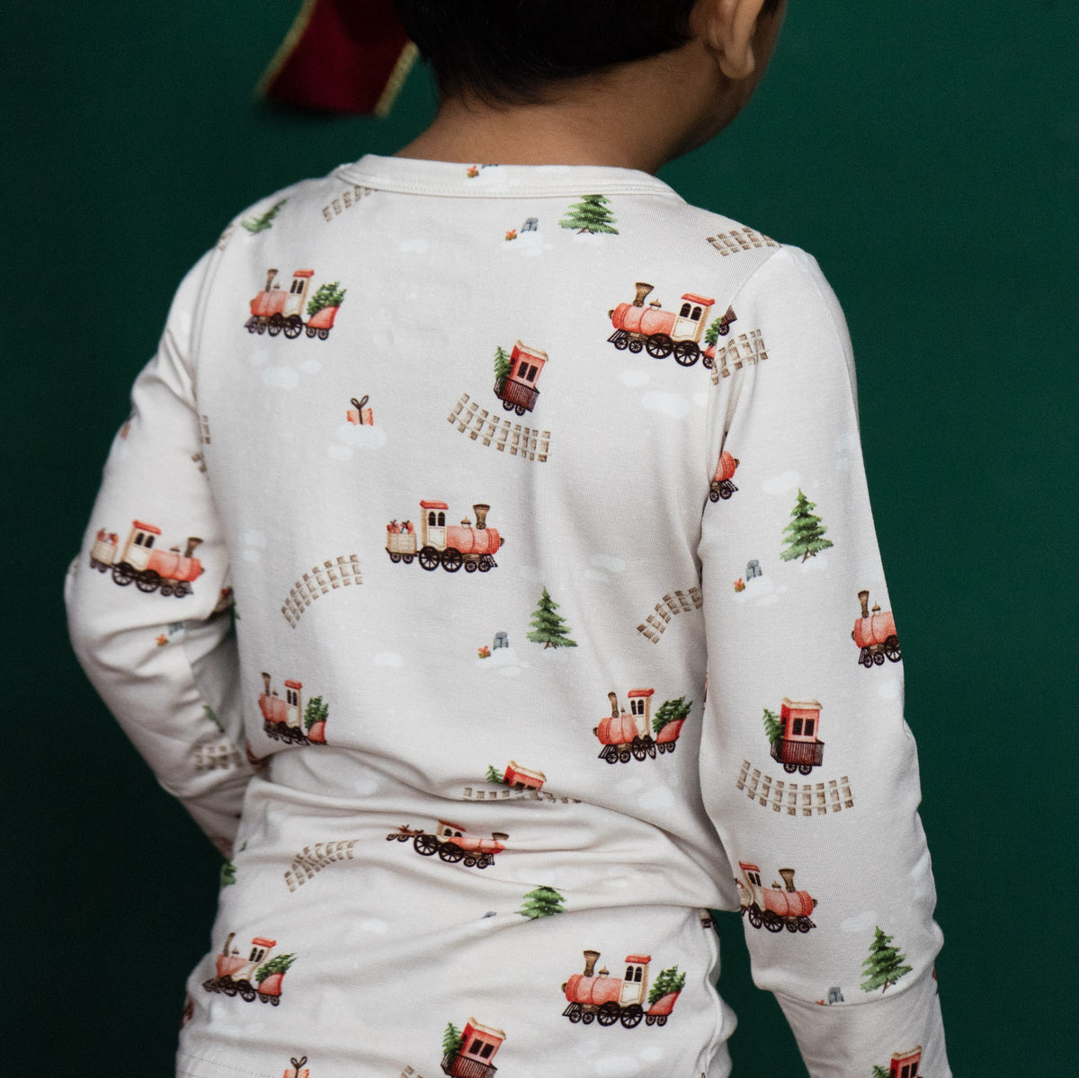 L/S PJ Set - Christmas Train