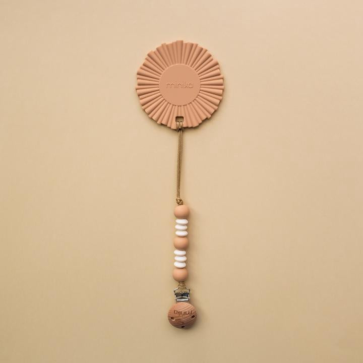 Minika Clip and Sun Teether -  Natural