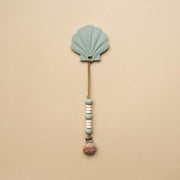Minika Clip and Shell Teether -  Sage