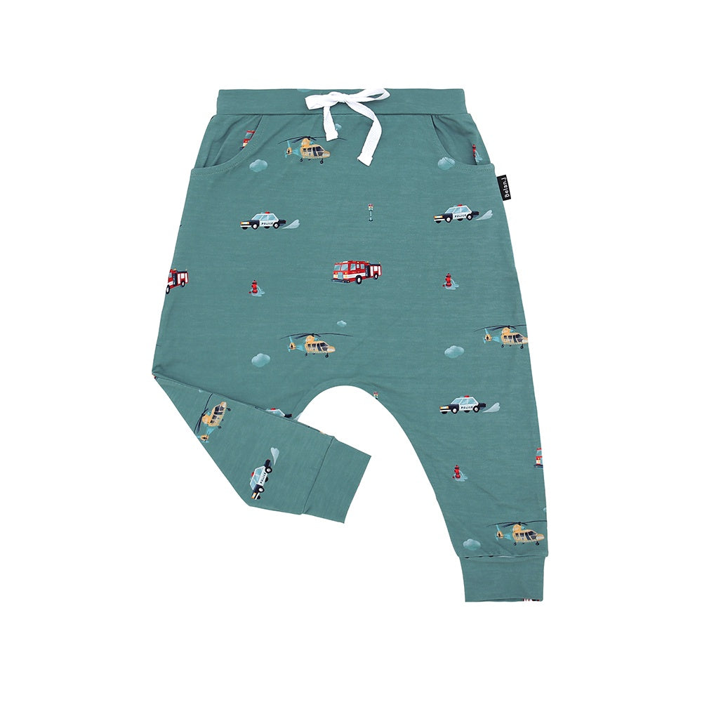 Harem Pants - Emergency Vehicles
