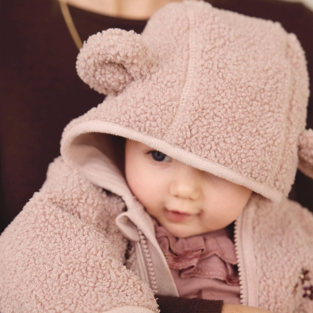 En Fant Teddy Suit - Adobe Rose