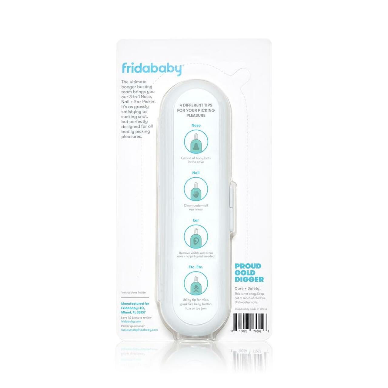 FridaBaby 3-in-1 Nose, Nail + Ear Picker