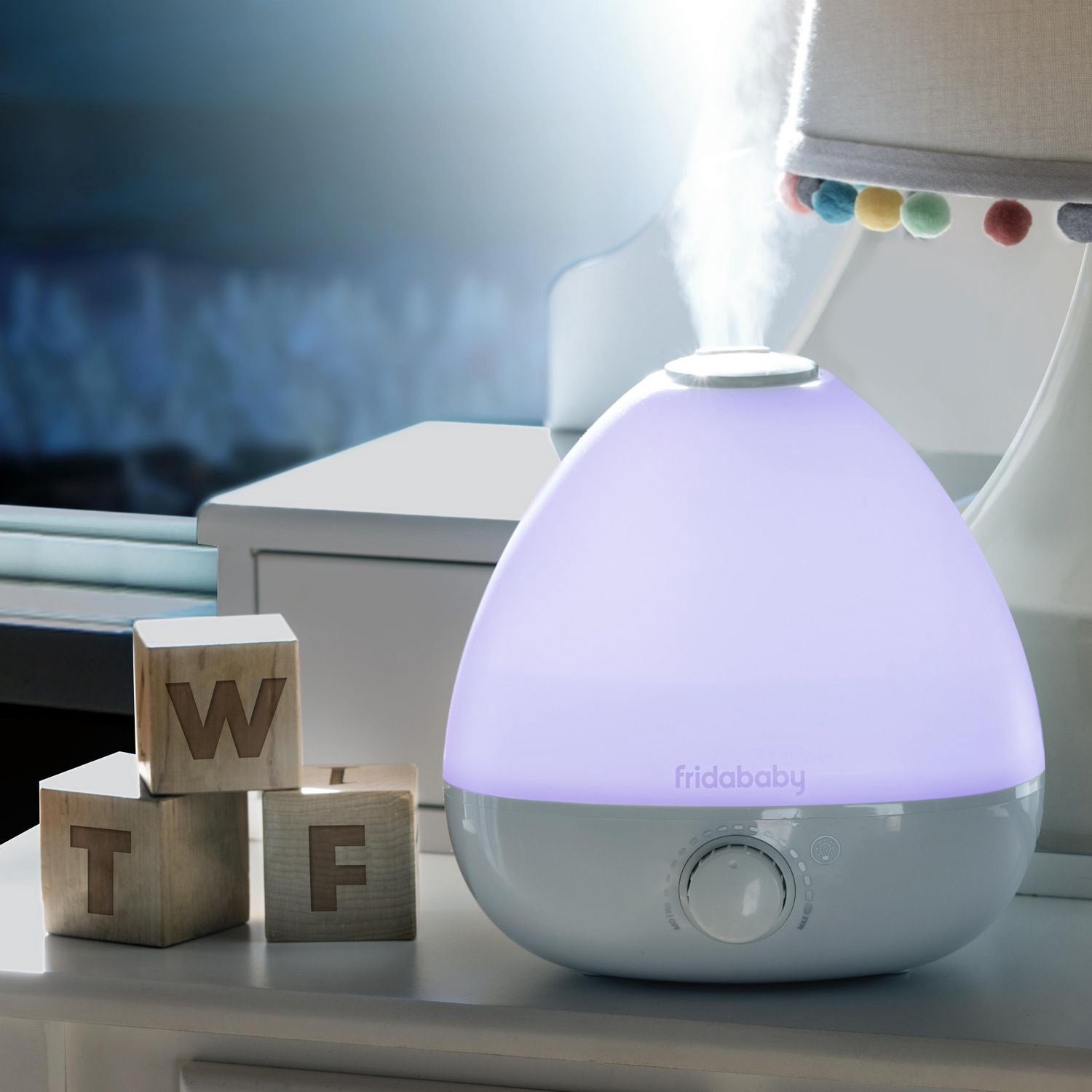 FridaBaby BreatheFrida - 3-in-1 Humidifier, Diffuser + Nightlight