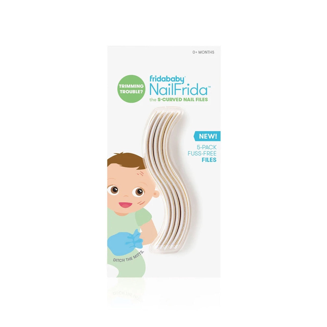 Fridababy NailFrida - The S-Curved Nail Files