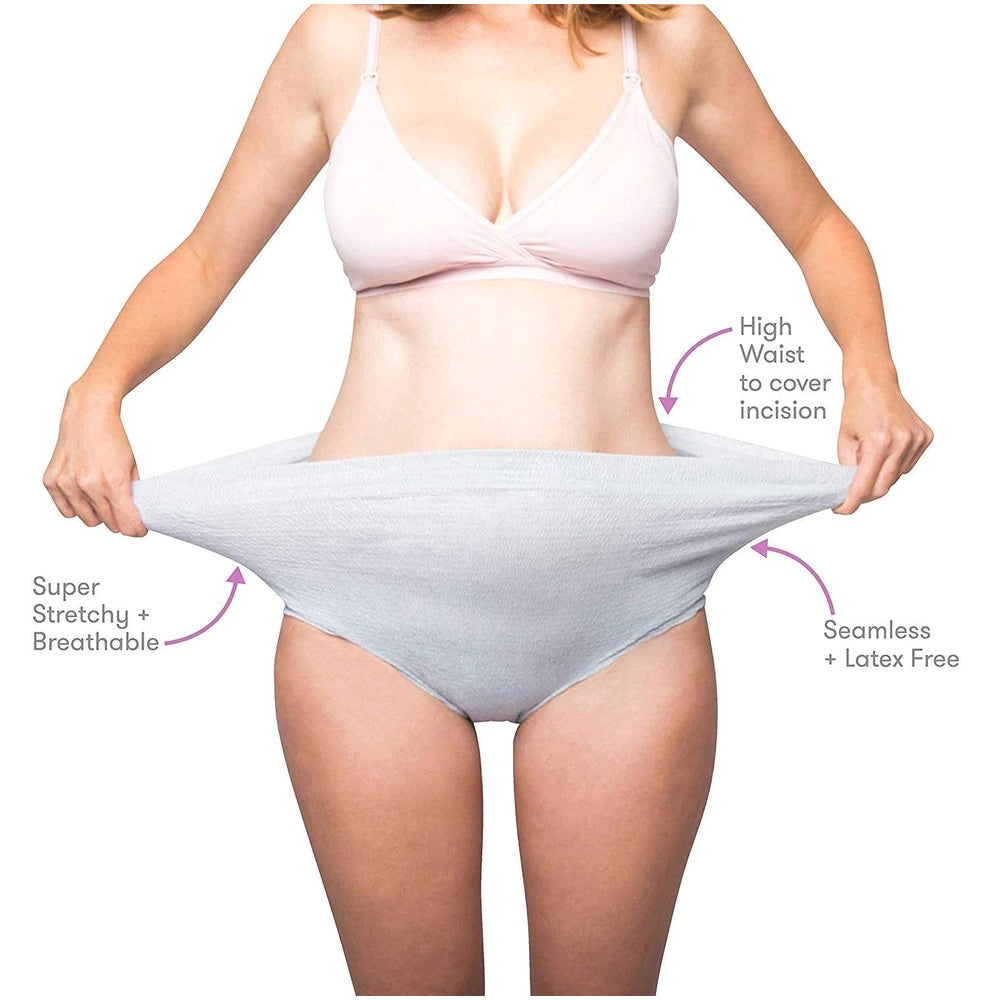 FridaMom High-waist Disposable C-Section Postpartum Underwear (8 Pack) - Petite(s)