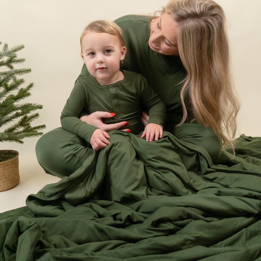 2.5 TOG Family Blanket -  Forest Green