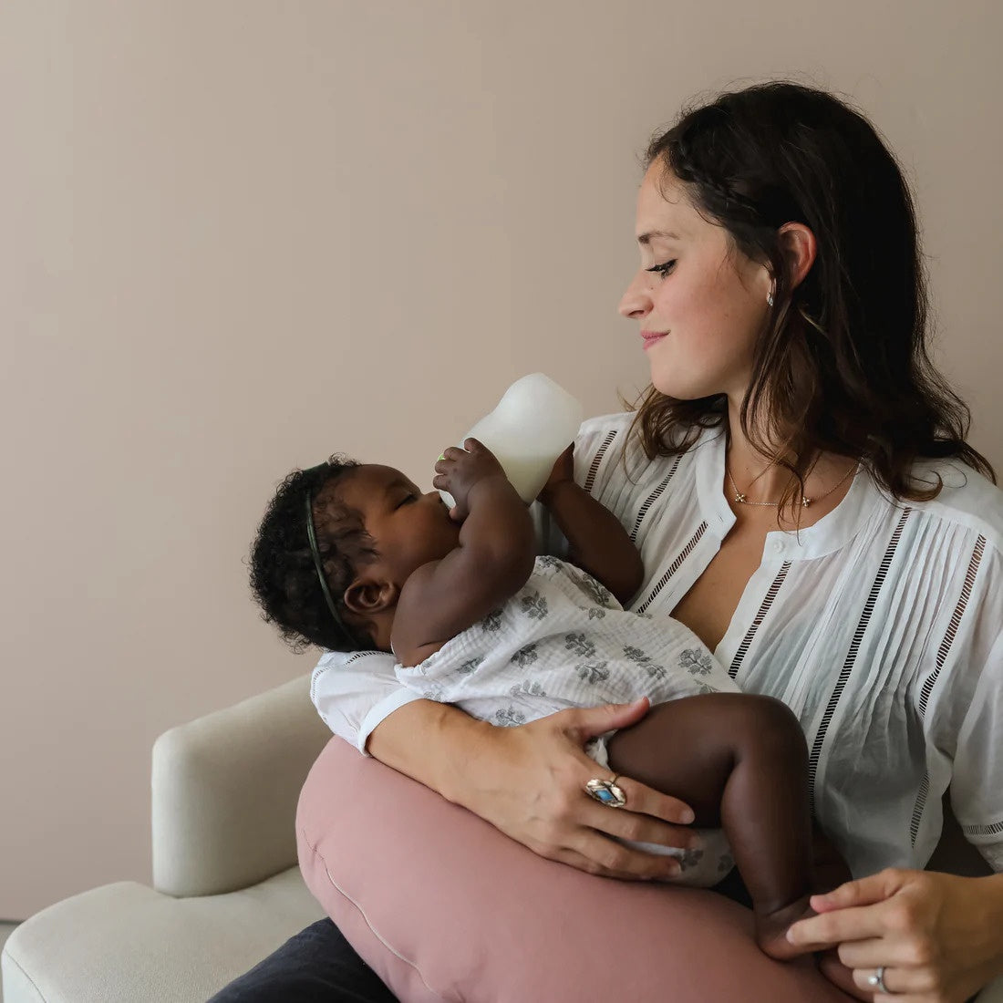 Snuggle Me Feeding + Support Pillow - Gumdrop