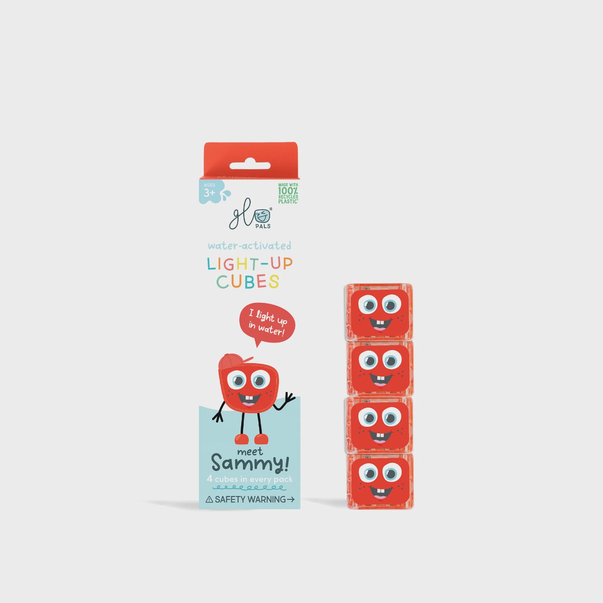 Glo Pals Light Up Cubes - Sammy