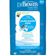 Dr. Brown's Pacifier & Bottle Wipes 40pk