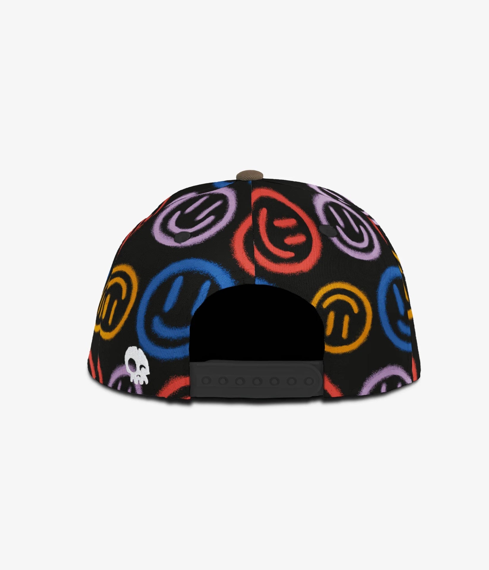Headster Happy Face Snapback - Black
