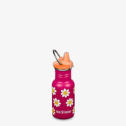 12 oz Classic Kid's Sippy Bottle - Happy Flower
