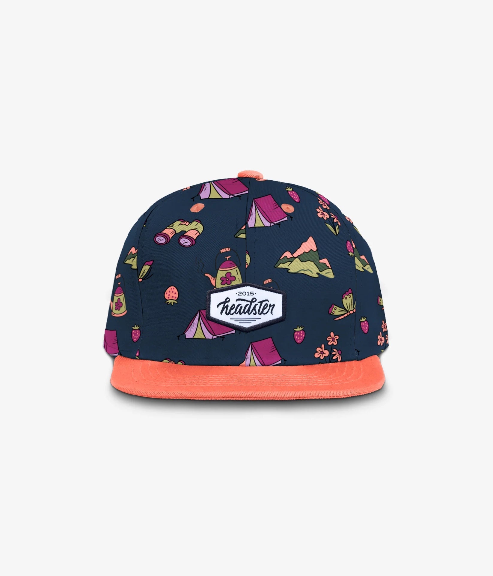 Headster Midnight Meadow Snapback - True Indigo
